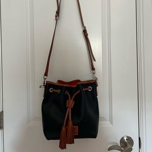 Dooney & Bourke Leather Drawstring Bag